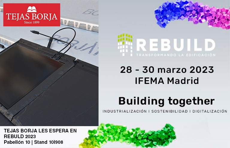 Soluciones innovadoras para tejados en REBUILD 2023