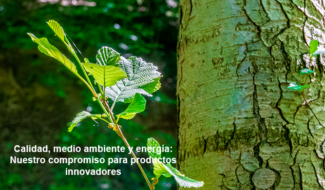 Calidad, medio ambiente y energía: Nuestro compromiso para productos innovadores