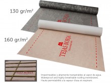Nuevas láminas impermeables y transpirables