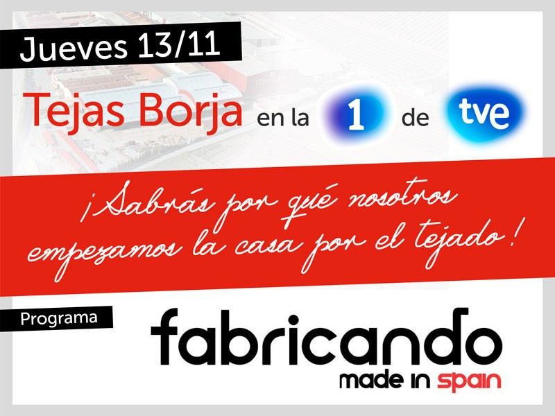 Tejas Borja «Fabricando MADE IN SPAIN»