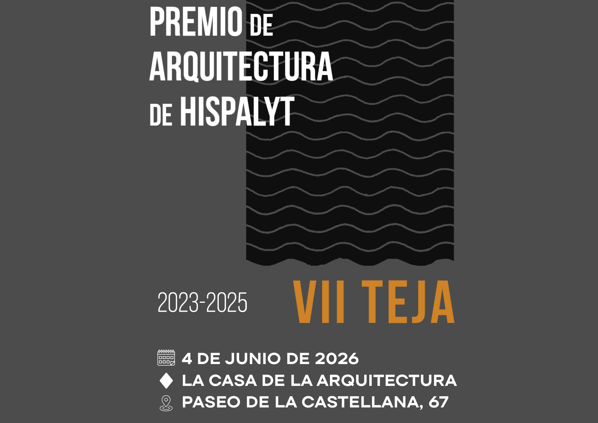 Prix d’Architecture Teja Hispalyt 2023-2025 : Madrid accueille la cérémonie de remise des prix